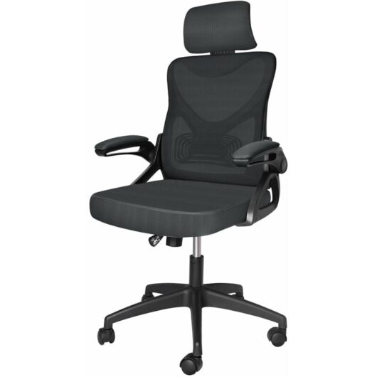 VOUNOT Ergonomic Office Desk Chair High Back Executive Swivel Chair Black