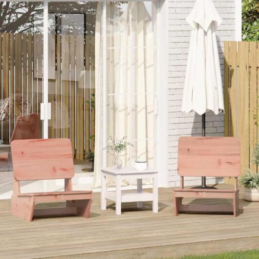 Vidaxl - Garden Chairs 2 pcs 60x64x70.5 cm Solid Wood Douglas