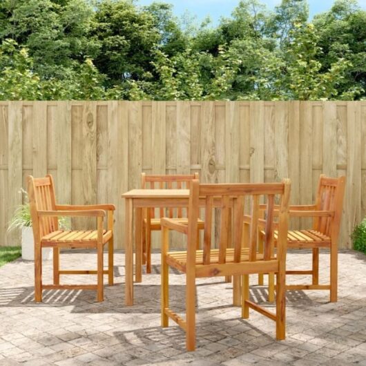 Vidaxl - Garden Chairs 4 pcs 56x55.5x90 cm Solid Wood Acacia