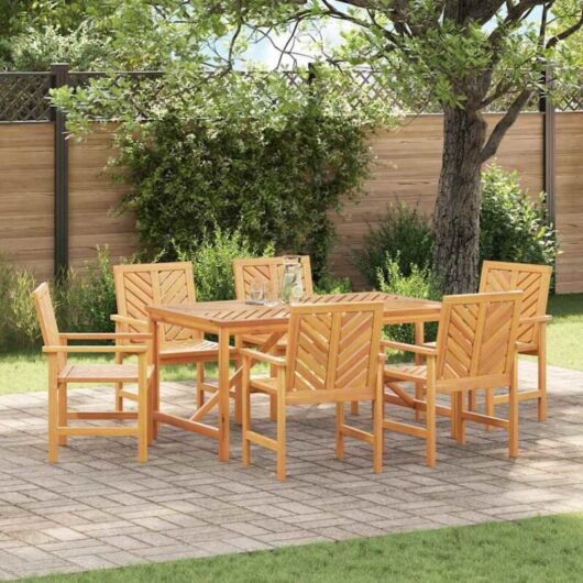 Vidaxl - Garden Dining Chairs 6 pcs Brown 59 x 62.5 x 89 cm
