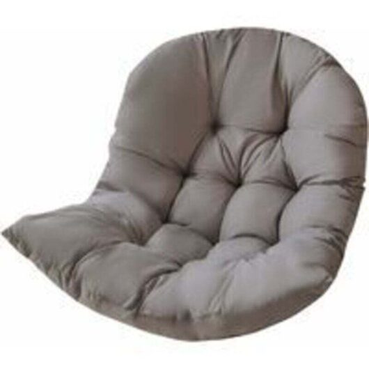 Chair Cushion, Rattan Armchair Cushion, Relax Chair Cushions for Hanging Basket Swing, Basket Seat Cushion for Indoor and Outdoor Use, 80 x 120 cm,