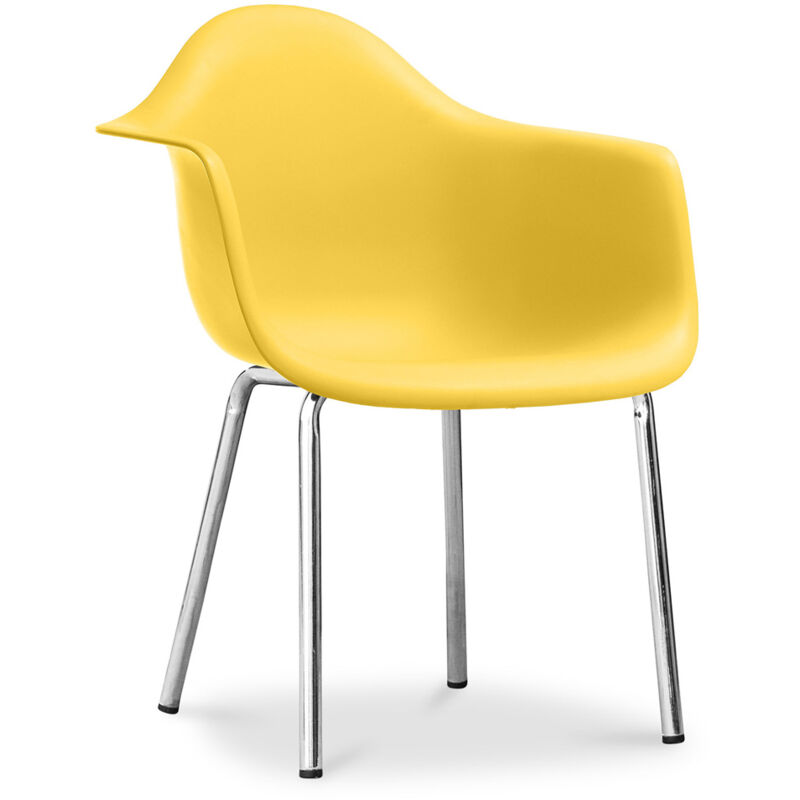 Dining chair Daxi Scandi Style Premium Design Yellow