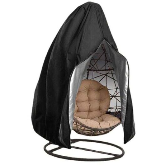 Hanging Chair Cover, Protective Cover for Egg Chair, Outdoor Hanging Chair Cover, Garden Swing Chair Covers, Waterproof, UV Resistant, Tear Resistant