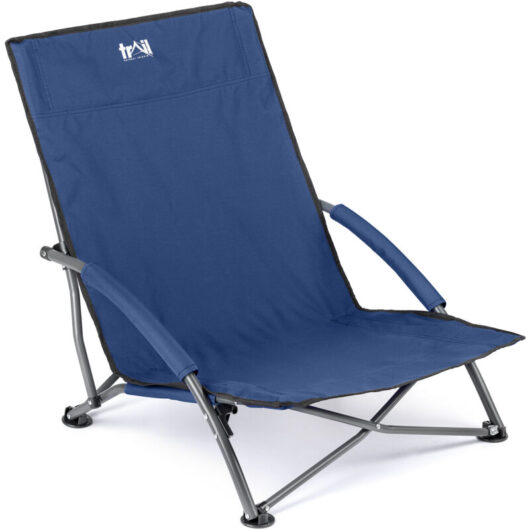 Low Folding Chair - Navy Blue