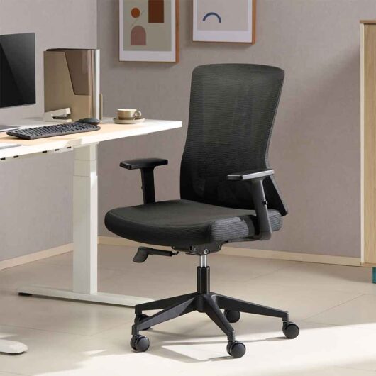 Odenton Fabric Home And Office Chair - Black