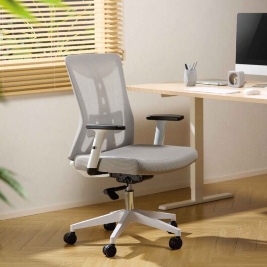 Odenton Fabric Home And Office Chair - Grey