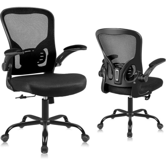 Office Chair, Breathable Mesh Swivel Desk Chair