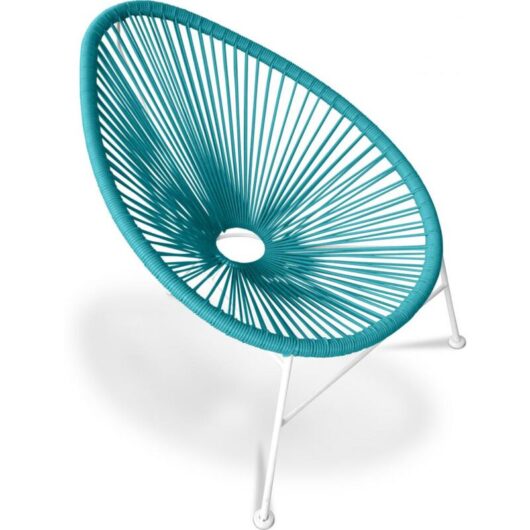 Privatefloor - Outdoor Chair - Outdoor Garden Chair - Acapulco Turquoise