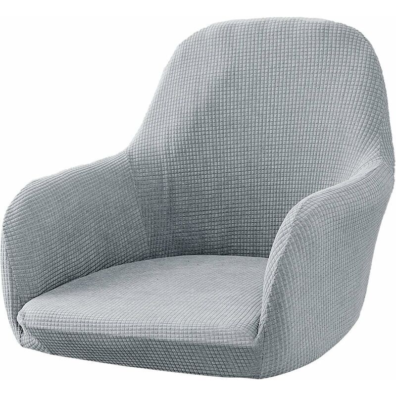 Stretch Chair Cover for Dining Room, Office (Grey)