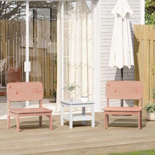 Vidaxl - Garden Chairs 2 pcs 60x52.5x72 cm Solid Wood Douglas