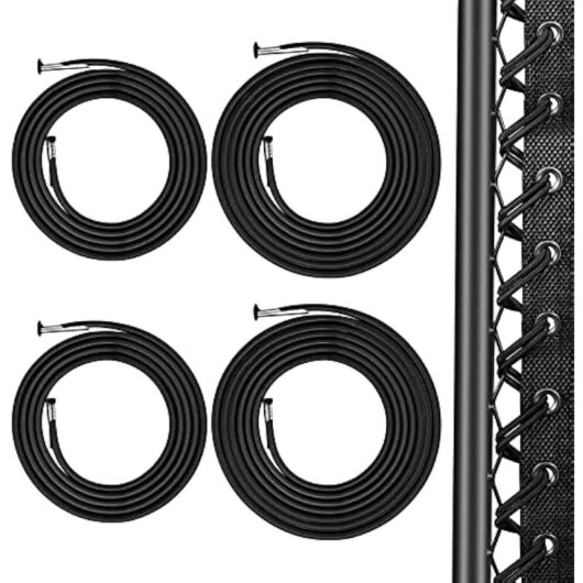 4 Pieces Replacement Elastic Rope for Zero Gravity Chair, Universal Replacement Rope Replacement Shoelaces Repair Tool for Relaxer Chair, Lounge Chair