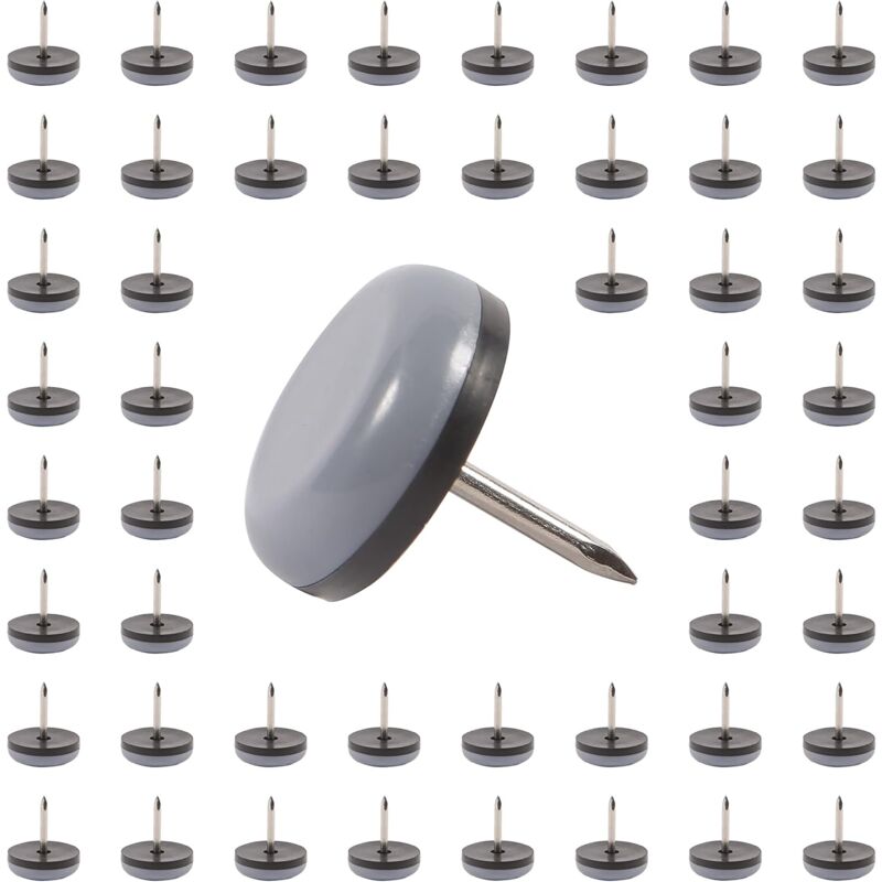 Csparkv - Chair Leg Caps. Easy to Install on Chair Legs, 19mm Furniture Pads for Indoor Use to Protect Floors from Table Legs (50 Pack)