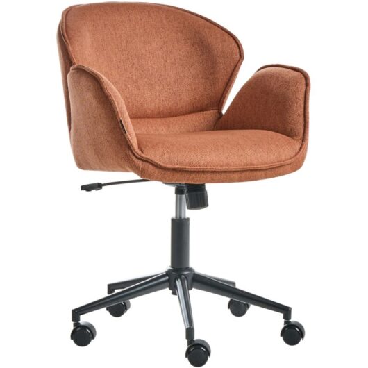 Desk Chair BELMAR Fabric Orange