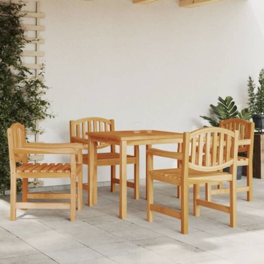 Garden Chairs 4 pcs 58x59x88 cm Solid Wood Teak vidaXL