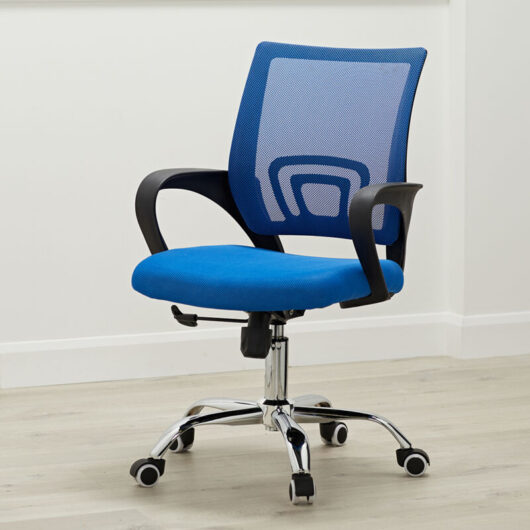 Lpd Furniture - Tate Mesh Back Office Chair Blue