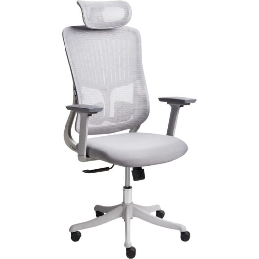 Office Chair PARTNER Fabric Grey