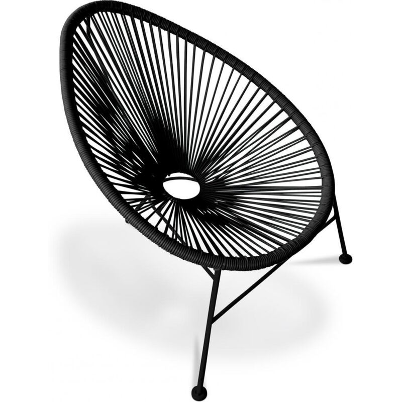 Outdoor Chair - Outdoor Garden Chair - Acapulco Black