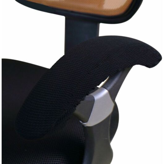 Pair Armrest Cover for Office Chair/Office Chair Armrest Cover Elbow Cushion Gaming Chair Arm Pad Black