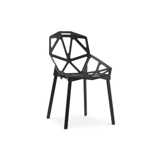 Privatefloor - Designer Dining Chair - Hit Black