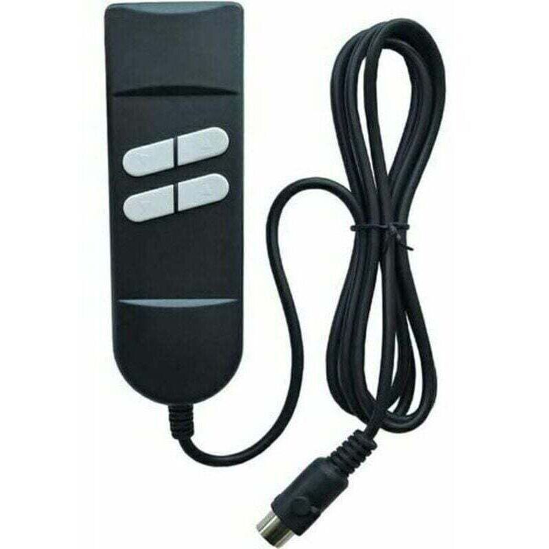 Remote control for electric recliner chair, manual control for lift chair, 4 buttons, 5 pins, used for 2 motors - reclining chair or high and low
