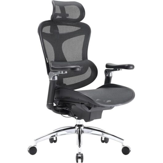 SIHOO Doro C300 Pro Ergonomic Office Chair with Ultra-Soft 6D Armrests, Dynamic Lumbar Support, Seat Depth Adjustment and Adjustable Backrest Desk