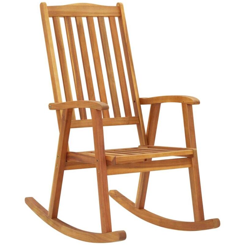 Vidaxl - Rocking Chair Solid Acacia Wood