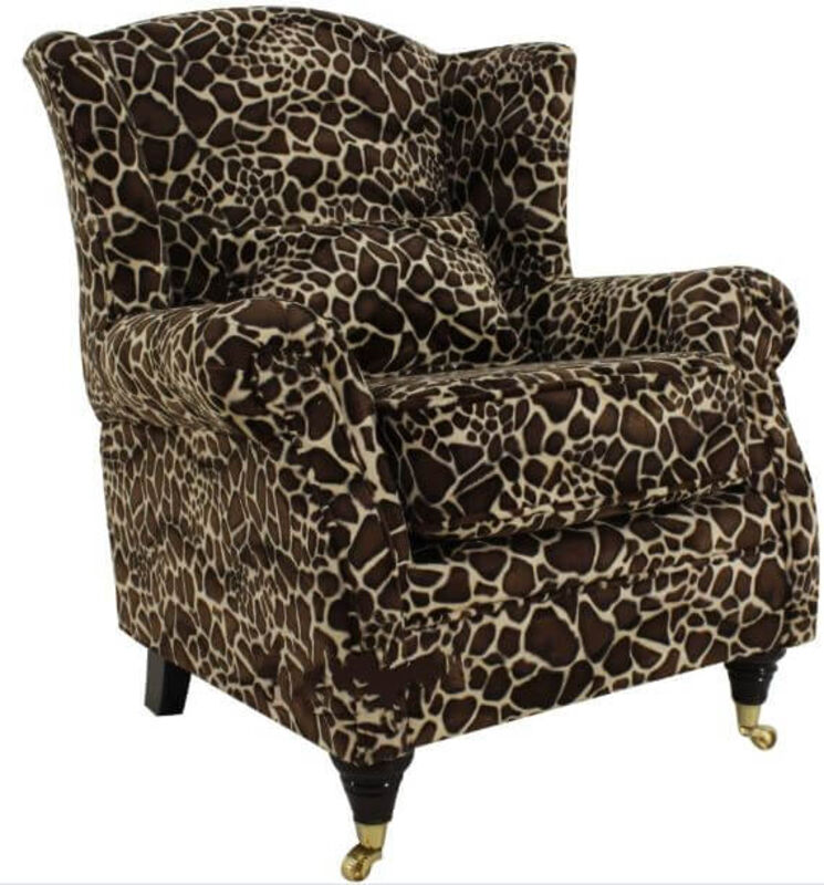 Wing Chair Fireside High Back Armchair Little Giraffe
