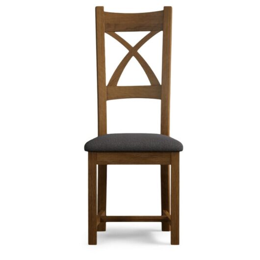 Blue Rustic Solid Oak Chairs