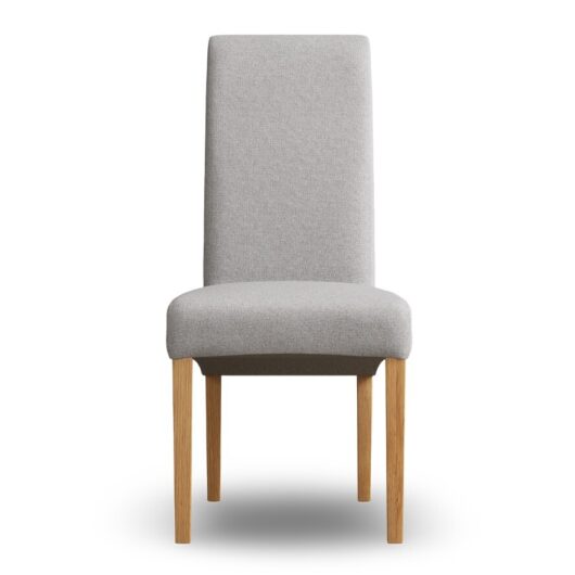Blue Scroll Back Chairs