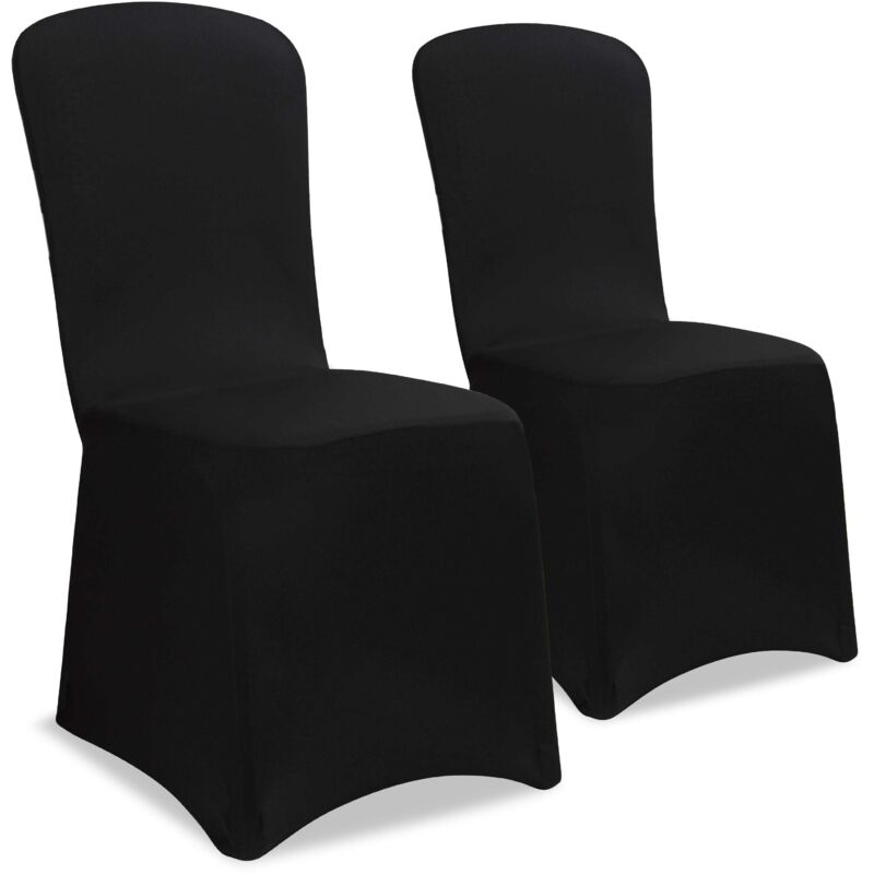 DETEX® Chair Covers Set of 4 Stretch Slipcovers for High-Back Dining Chairs OEKO-TEX® Certified Washable & Reusable Ideal for Christmas, Weddings,