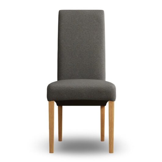 Grey Scroll Back Chairs