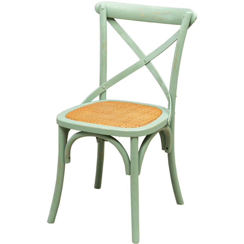 Kitchen chair Dining chair 47x86x52 cm Wooden and rattan chair Thonet chair Modern chair for restaurant, garden Vintage chair