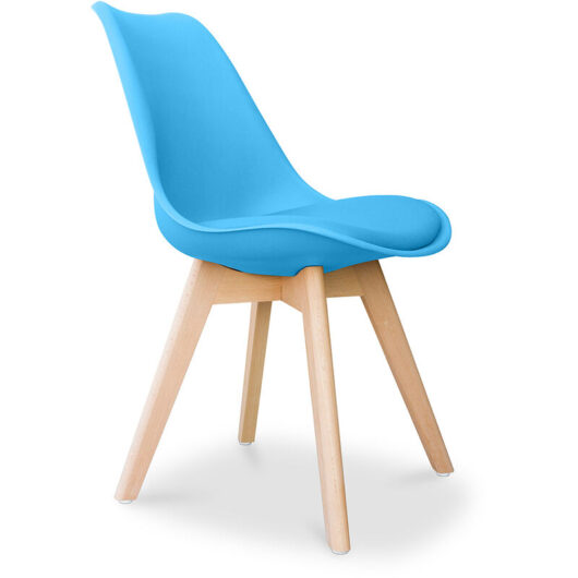 Privatefloor - Dining Chair - Scandinavian Style - Denisse Turquoise