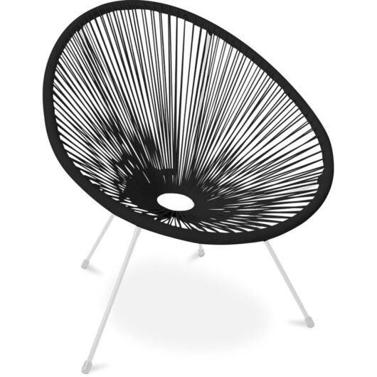 Privatefloor - Outdoor Chair - Garden Chair - New Edition - Acapulco Black