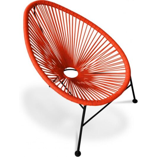 Privatefloor - Outdoor Chair - Outdoor Garden Chair - Acapulco Orange